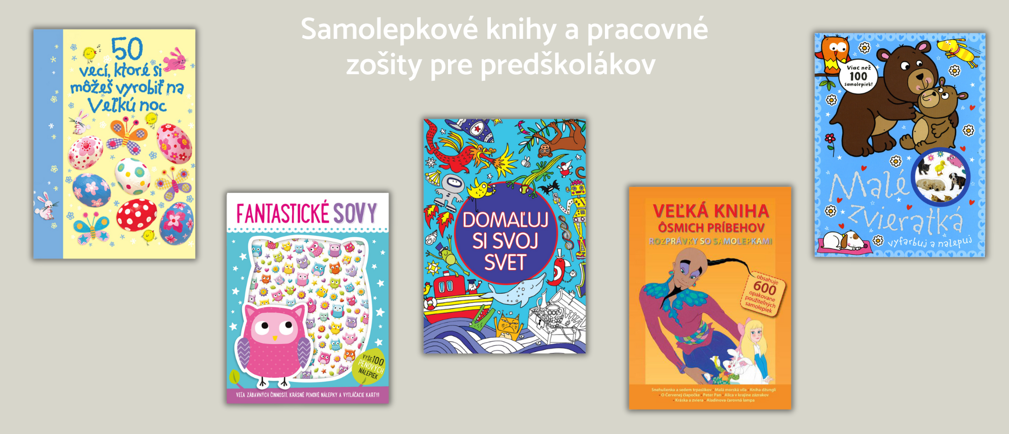 Pracovné zošity a samolepky